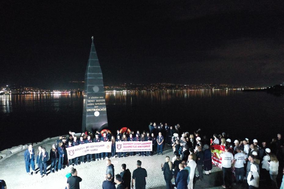 17 Ağustos Marmara Depreminin 27. Yılında Anma Etkinlikleri Gerçekleştirildi