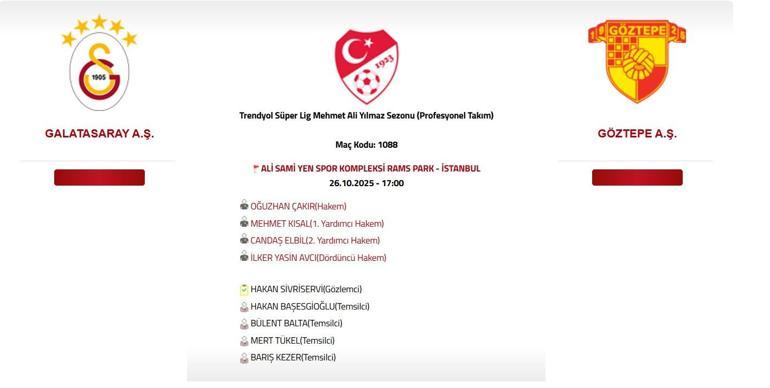 GS GÖZTEPE MAÇ ZAMANI VE KANALI: Galatasaray Göztepe maçı ne zaman, hangi kanalda, GS Göztepe maçı biletleri ne kadar?